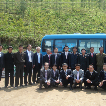 2007년 5월 진주 칠암교회 개풍묘목장 입니다.